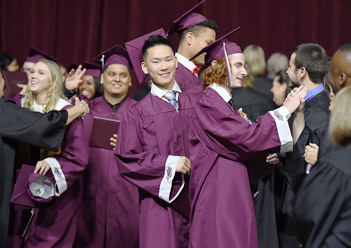A&M Consolidated High School graduation